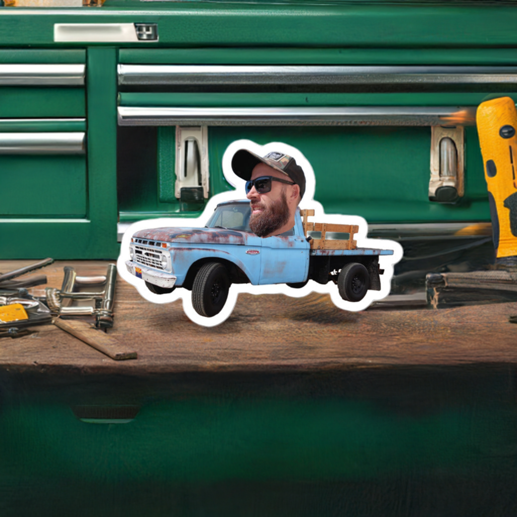 Big Head Earl Sticker